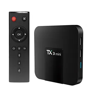 TX3 Мини Android 9,0 ТВ-Приставка Smart TV H2.65 4K телеприставка ТВ-приставка IPTV медиаплеер Amlogic S905W 2 Гб 16 Гб Tanix-приставка