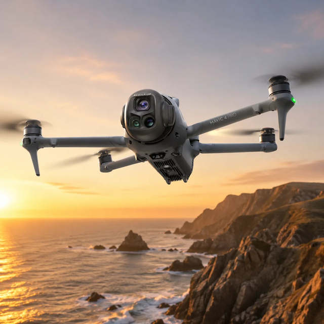 Camera Drone Mavic 4 Pro RC 2 100MP Imaging 360 Gimbal 30km Video Transmission for Flight Creation Use