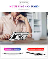 Casing Xiaomi Poco X3 Pro, Casing Ring, Kickstand, Pelindung Anti Benturan untuk Poco X3 NFC