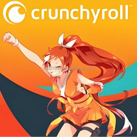 Cuenta Premium Crunchyroll FUN MEGA Code, Suscripción de 3 Meses Compatible con MAC OS
