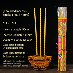 ธูปหอมกลิ่นไม้จันทน์ ตราโกลเด้นสไปรัล สำหรับบูชาในวัด 100% ธรรมชาติ ออร์แกนิค กลิ่นหอม - Product Image 6