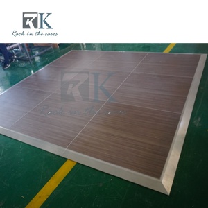 Wholesale Customized Dance Floor with Wooden Grain Panel for Wedding Parties - Product Image 4