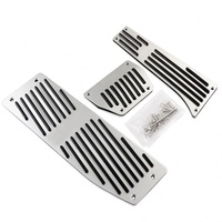 Accessoires de voiture pour BMW Série 3 5 E30 E32 E34 E36 E38 E39 E46 E87 E90 E91 X5 X3 Z3 : Coussinets de pédale d'accélérateur, de frein et repose-pieds
