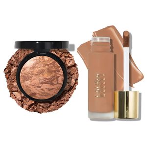 Laura Geller New York al forno Balance-n-Glow Tan fondotinta illuminante doppio prendere a copertura completa fondotinta liquido
