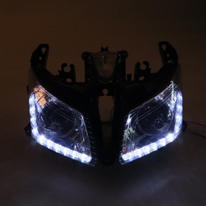 Faro LED para Motocicleta YAMAHA TMAX <span class=keywords><strong>530</strong></span> <span class=keywords><strong>T</strong></span> <span class=keywords><strong>MAX</strong></span> <span class=keywords><strong>530</strong></span> <span class=keywords><strong>2013</strong></span> 2014 - Product Image 4
