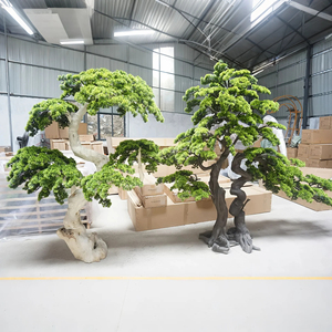 Chất Lượng Tốt Trong Nhà Podocarpus Cây Cảnh Đồ Trang Trí Sân Vườn Cây Thông Giả 2M Cao Sống Nhân Tạo Cây Thông - Product Image 2