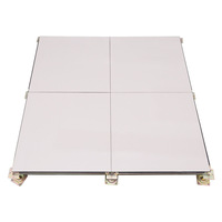 Revêtement de sol suspendu en céramique PVC, carreaux de sol antistatique, en acier inoxydable, meilleure vente utilisation pour Center d'accès, salle d'ordinateur, HPL
