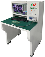 Máquina de Inspección de Primera Pieza SMT Inteligente SHENGDIAN FAI-SD-9, Sistema de Programación Rápida PLC, Maquinaria Electrónica para PCB