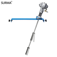 SURMA 50 gallons mélangeur pneumatique fer fermé-haut tambour à petit alésage pour peinture collage revêtement agitateur moteur noyau composant