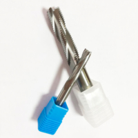 Fraise à dégrossir spirale à 2 dents en carbure monobloc haute précision personnalisable ODM/OEM pour centre d'usinage CNC, gravure et fraisage