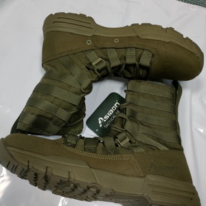 DFJB03 Asiaon OD green Black Canvas Lightweight Breathable Tactical Training Jungle <b>Boots</b> - Product Image 3