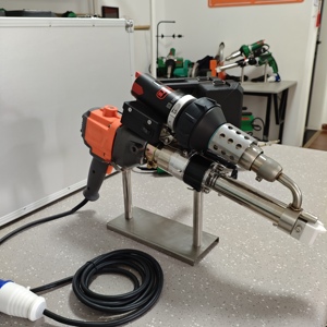 ZGF-B25 4100W <span class=keywords><strong>Électrique</strong></span> De Poche Extrudeuse <span class=keywords><strong>Pistolet</strong></span> De Soudage Pp Hdpe Ldpe Tuyau Machine De Soudage Kit En Plastique Main Extrusion Soudeur Outil - Product Image 4