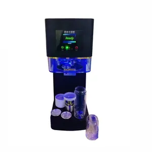 Fast Automatic Plastic Bottle Cup Cans Seamer Sealing Machines