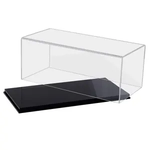 Présentoir en acrylique pour voitures, figurines et kits de diverses tailles, Transparent, 30 pièces