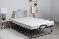 プライベートラベル家具寝室家具健康保護金属ベッド折りたたみ式ベッドフレーム