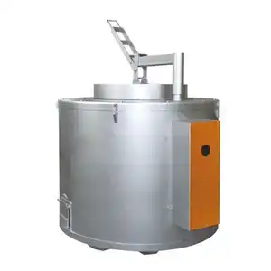 high efficiency electric metal melting iron 100kg aluminum melting furnace price