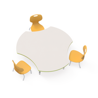 Table d'activités collaboratives pour la maternelle, ensemble de mobilier de classe pour enfants, chaises – Utilisation en atelier ou hôtel, hauteur réglable