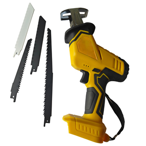 <span class=keywords><strong>Scie</strong></span> sauteuse sans fil 20V à moteur à balais, <span class=keywords><strong>scie</strong></span> <span class=keywords><strong>sabre</strong></span> électrique portable avec 4 lames pour la découpe du bois, du métal et du PVC - Product Image 1