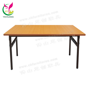 <span class=keywords><strong>Mesa</strong></span> Rectangular Plegable Laminada Moderna para Salón de Banquetes de Hotel YC-T07L - Product Image 5