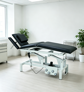 Mesa Quiropráctica Eléctrica Profesional HCT02C-2 con Ajuste de Precisión del Reposacabezas y Motores Dobles para Hospital - Product Image 1