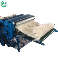 Petite machine à ouvrir les fibres de polyester, machine à carder le coton recyclé, machine à ouvrir les textiles en coton