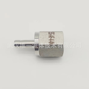 ข้อต่อสแตนเลสแบบอัด Weffluid รุ่น Ss-Af-4-4n สำหรับเกจวัดแรงดันและท่อแก๊ส - Product Image 1