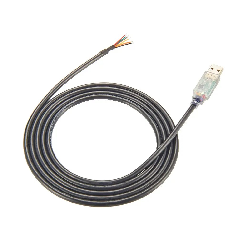 EZSync FTDI Chip USB to RS485 Serial Converter Cable with TX/RX LEDs Wire End USB-RS485-WE Compatible