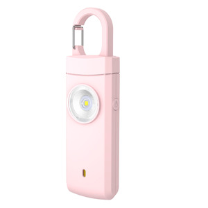 Anti Aanval Verkrachting Nood Zelfverdediging Persoonlijke Beveiliging <span class=keywords><strong>Alarm</strong></span> Sleutelhanger 130db Herladen Persoonlijk <span class=keywords><strong>Alarm</strong></span> Met Led Zaklamp - Product Image 4