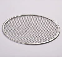 Grille de barbecue ronde en fil métallique en stock pour accessoires de cuisson en extérieur