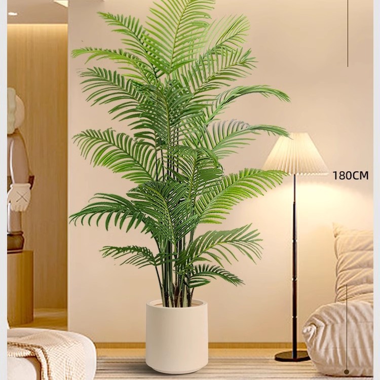Green 180CM with pp flower pot