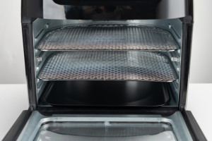1800W 12L CKD SKD grandi dimensioni friggitrice ad aria all'ingrosso fabbrica di frittura ad aria con Rack Smart Oilless friggitrice forno con finestra di visualizzazione - Product Image 5