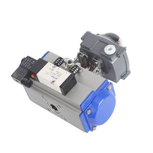 Alta qualità integrata tripletta controllo preciso sanitario palla di attuatore pneumatico testa OEM personalizzabile per bevande alimentari - Product Image 2