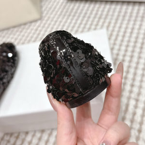 2026 ARKETS chaussures plates pour femmes sans lacet ballerines paillettes supérieure élégante légère conception supérieure chaussures de mariage et de Banquet - Product Image 5