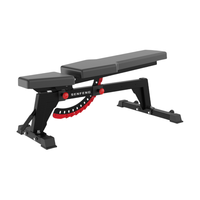 SENFENG SPORTS Banc réglable pour entraînement robuste Banc de musculation réglable pour fitness et gym à domicile