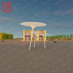 Carpa Arquitectónica con Estructura de Membrana Recubierta de PVDF, de Alta Resistencia, la Más Vendida en Guangzhou - Product Image 5