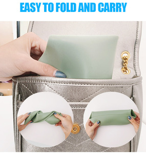 Babero de Silicona Suave de Grado Alimenticio Personalizado de Alta Calidad, Impermeable, con Recolector de Alimentos para Bebés - Product Image 5
