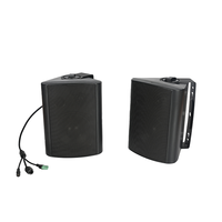 Conjunto de Altavoces de Pared IP de 5 Pulgadas, Altavoz de Red Estéreo Bidireccional, Sistema de Megafonía Multizona para Hoteles, Escuelas, Oficinas y Centros Comerciales