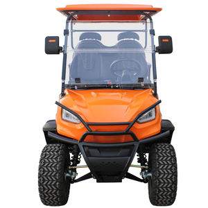 2023 New Gas Điện Golf Xe Đẩy 2 4 6 Chỗ Ngồi 300cc Nâng Ra Đường Săn Bắn Màu Đen Golf Giỏ Hàng - Product Image 2
