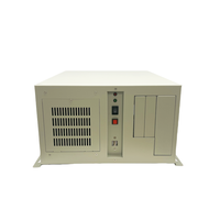 Kotak Komputer Industri yang Dipasang di Dinding dan Rak, CNC Laser ATX Motherboard Server Monitoring Stock