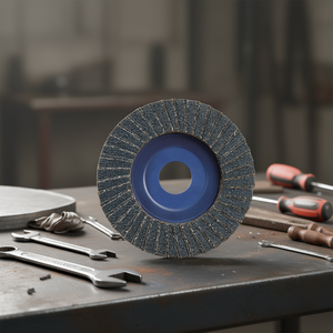แผ่นขัดคอรันดัมแบบแผ่นกลม 115x22 มม. ความหยาบเบอร์ 60 สำหรับงานขัด - Product Image 3