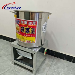 เครื่องหั่นผักสเตนเลสอย่างสูงเครื่องสับผัก220V 100ผลิตในกิโลกรัม/ชั่วโมง4ใบมีด - Product Image 4