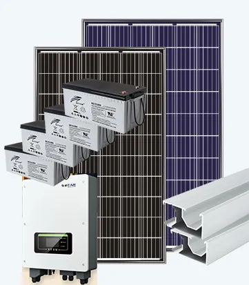 Sistema híbrido de energía Solar, 5KW, personalizado, aceptado