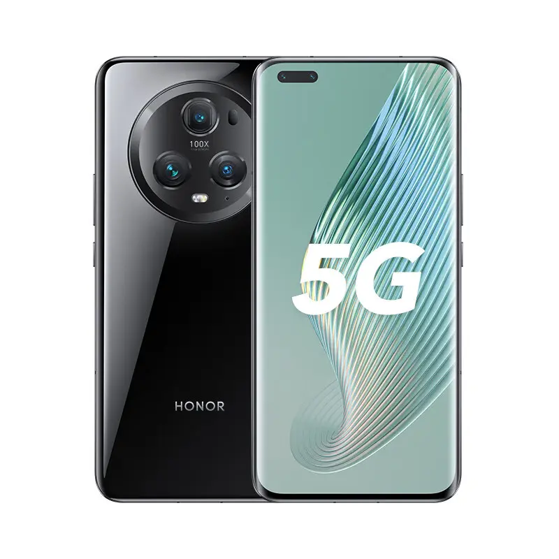 Honor Magic 5 Pro สมาร์ทโฟน Snapdragon 8 Gen 2 5450mAh 6.81แบตเตอรี่ "120Hz จอแสดงผลโค้ง5G โทรศัพท์มือถือ