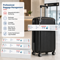 Étiquette de bagage personnalisée avec logo d'usine, haute qualité, robuste, pour hôtel, vente en gros, offre spéciale