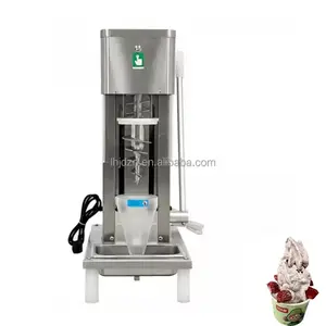 Yogurt Swirl drill gelato real fruits ice cream bender machine