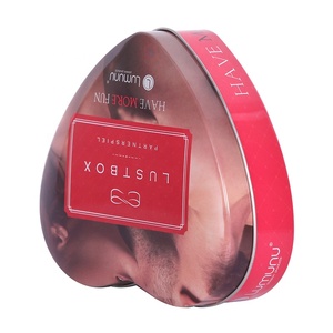 Boîte en étain en forme de cœur, design créatif, écologique, recyclable, pour le rangement du chocolat, cadeaux de mariage, réutilisable, personnalisable - Product Image 4