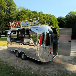 Carro de café móvil de alta calidad Venta caliente Food Alimentaire Truck Mobile Remorque Alimentaire para bocadillos - Product Image 4