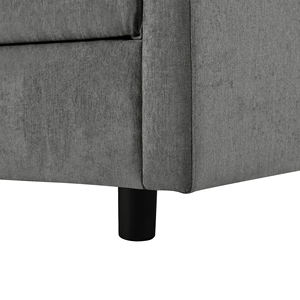 Çağdaş 3 Parçalı Üç Kişilik Kanepe Takımı Kavisli Şezlong 3 Yastık-Kontrast Renkli Kare Şekilli Oturma Odaları Ofisler İçin - Product Image 3