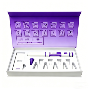 Peptide pen rigid <b>magnetic</b> <b>box</b>, peptide injection pen <b>gift</b> packaging <b>box</b>, <b>magnetic</b> flip peptide cartridge set <b>box</b>, foam insert - Product Image 1