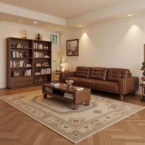 Muebles para el Hogar Personalizados, Librería de Estilo Antiguo, Mesa de Centro, Mueble de Cocina, Piezas de Madera Hechas a Mano para el Diseño de la Sala de Estar - Product Image 1